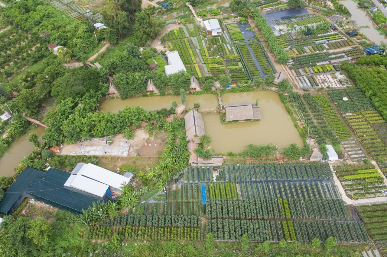 Maison En Bambou Phong-Le Vent Sa Dec Exteriör bild