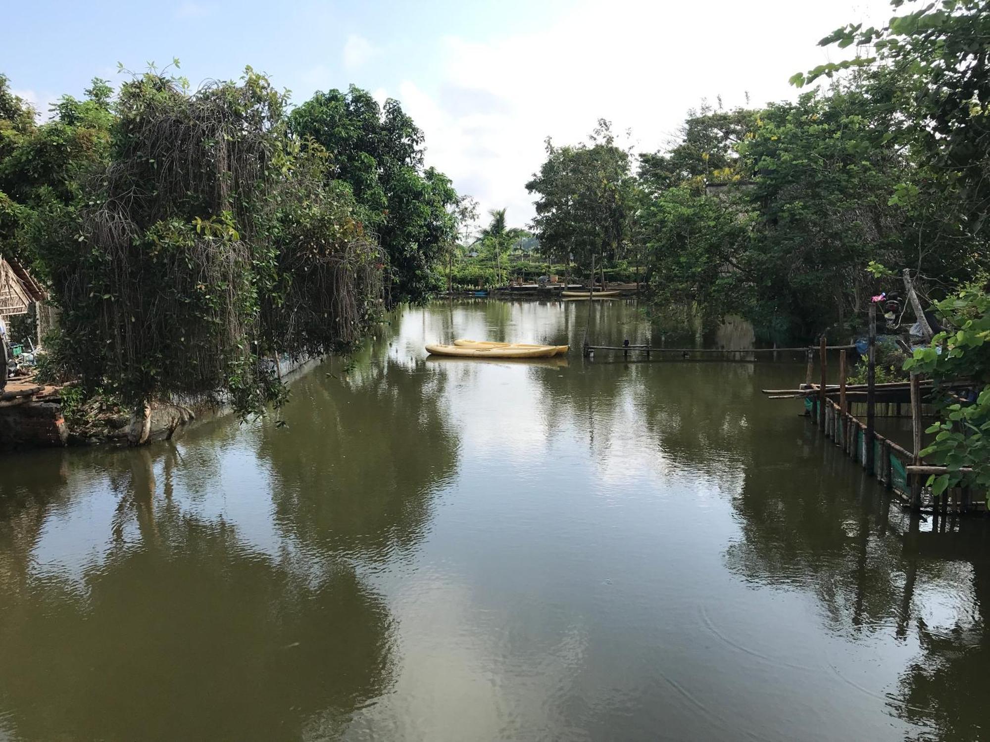 Maison En Bambou Phong-Le Vent Sa Dec Exteriör bild
