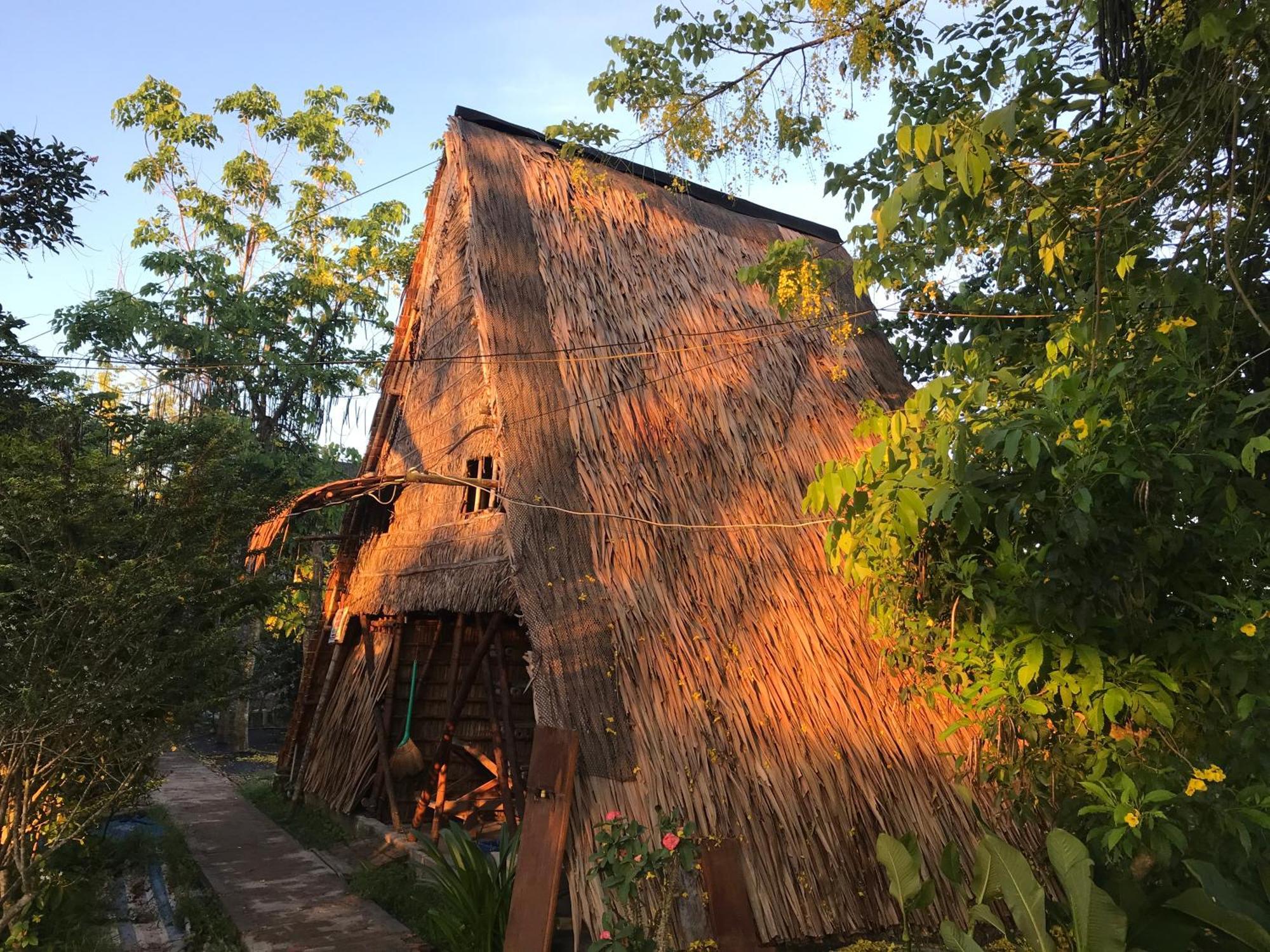 Maison En Bambou Phong-Le Vent Sa Dec Exteriör bild