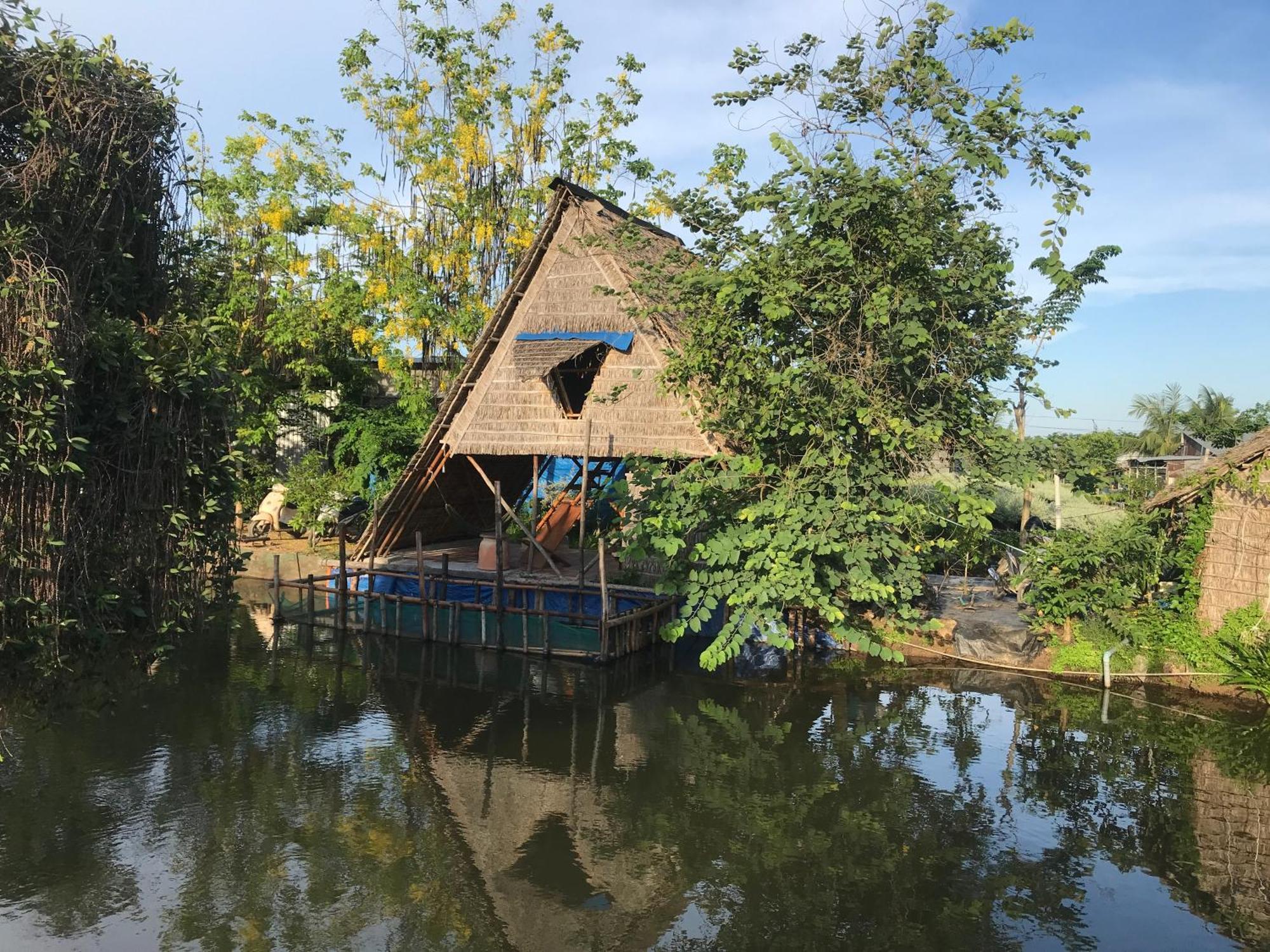 Maison En Bambou Phong-Le Vent Sa Dec Exteriör bild