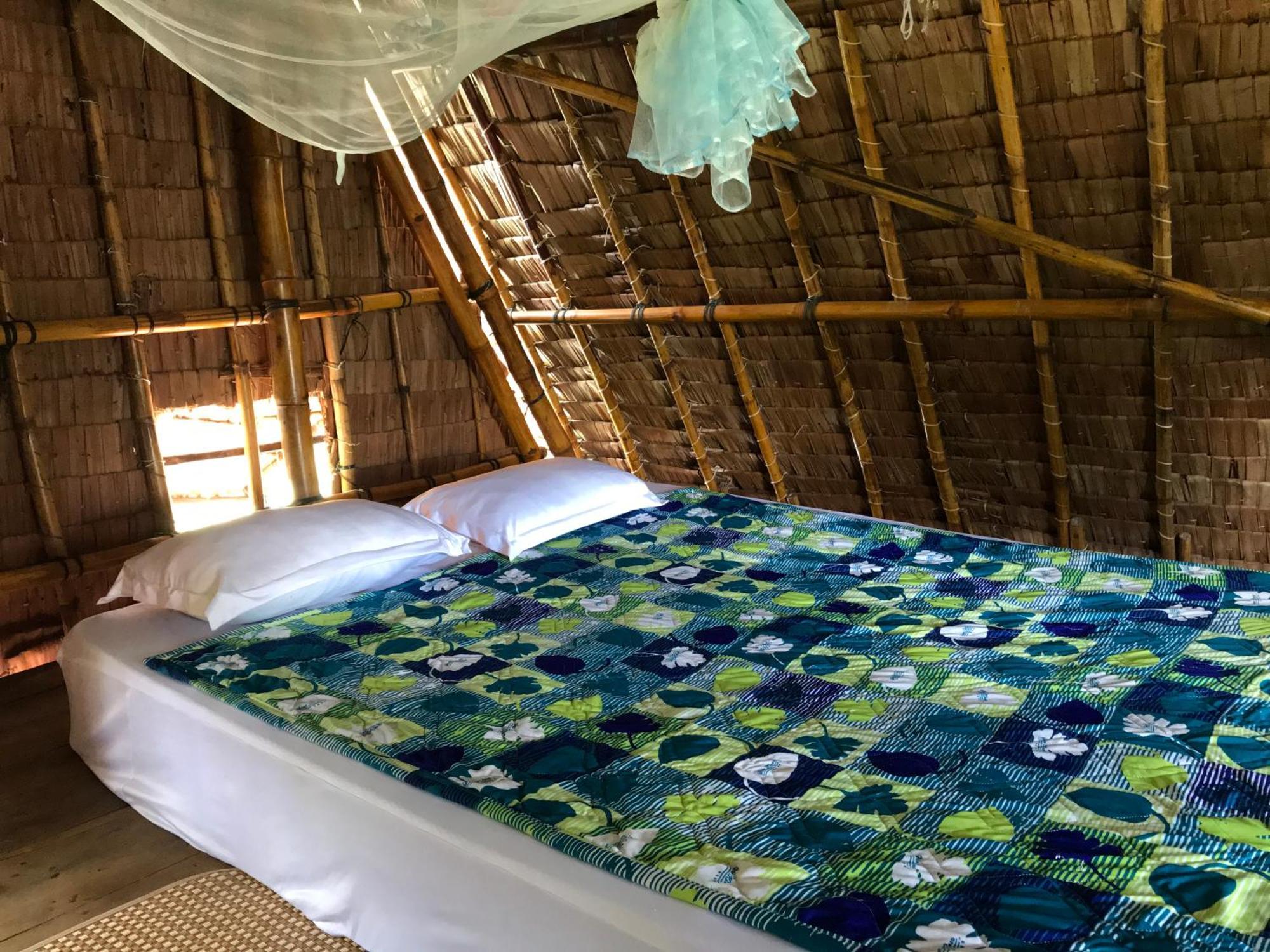 Maison En Bambou Phong-Le Vent Sa Dec Exteriör bild